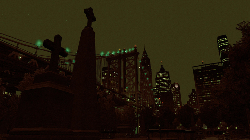 Хэллоуинская погода в GTA 4.