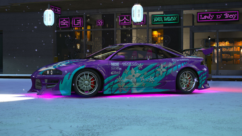 NFS: Underground Mitsubishi Eclipse GSX Melissa (Add-On) v1.0